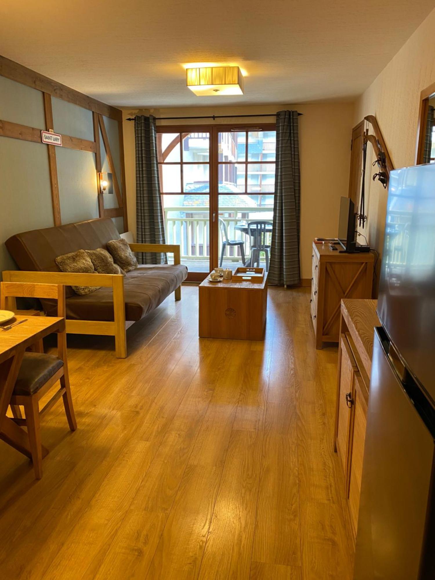 Appartement T2+Coin Nuit 6 Pers Residence De Cami Real Au Centre Du Village De Saint Lary Soulan Avec Piscine Interieure+ Sauna Et Hammam Экстерьер фото